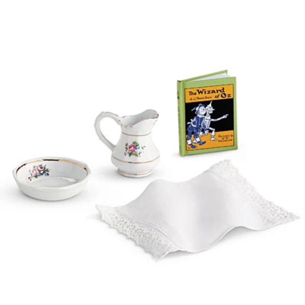 Samantha Parkington/AG Nighttime Necessities + brush & mirror (like new in box)